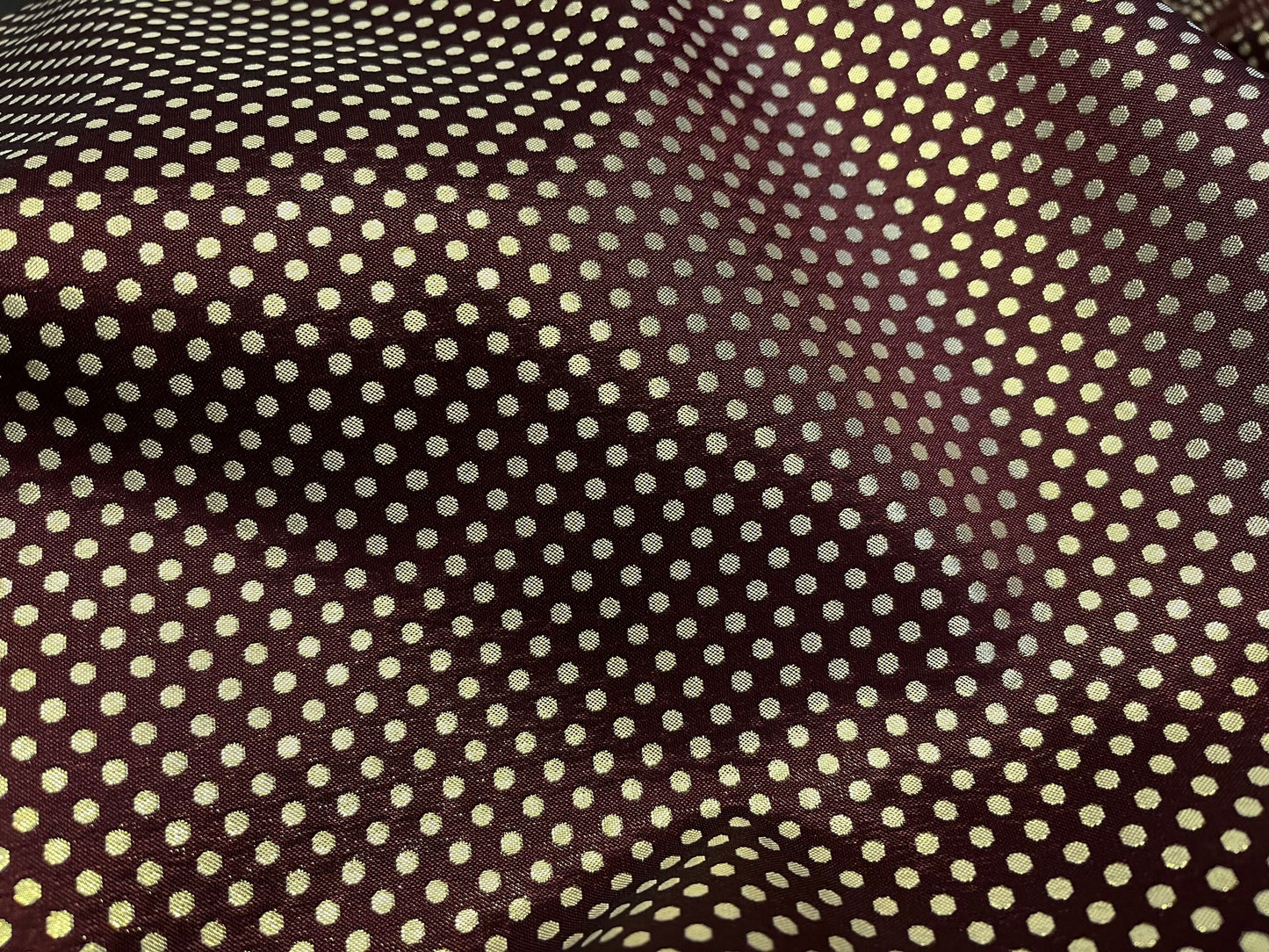 NEW High Class Spot Jacquard Brocade Lurex Fabric