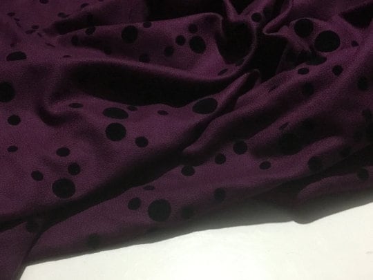 NEW Wool Cashmere / Spots Fabric