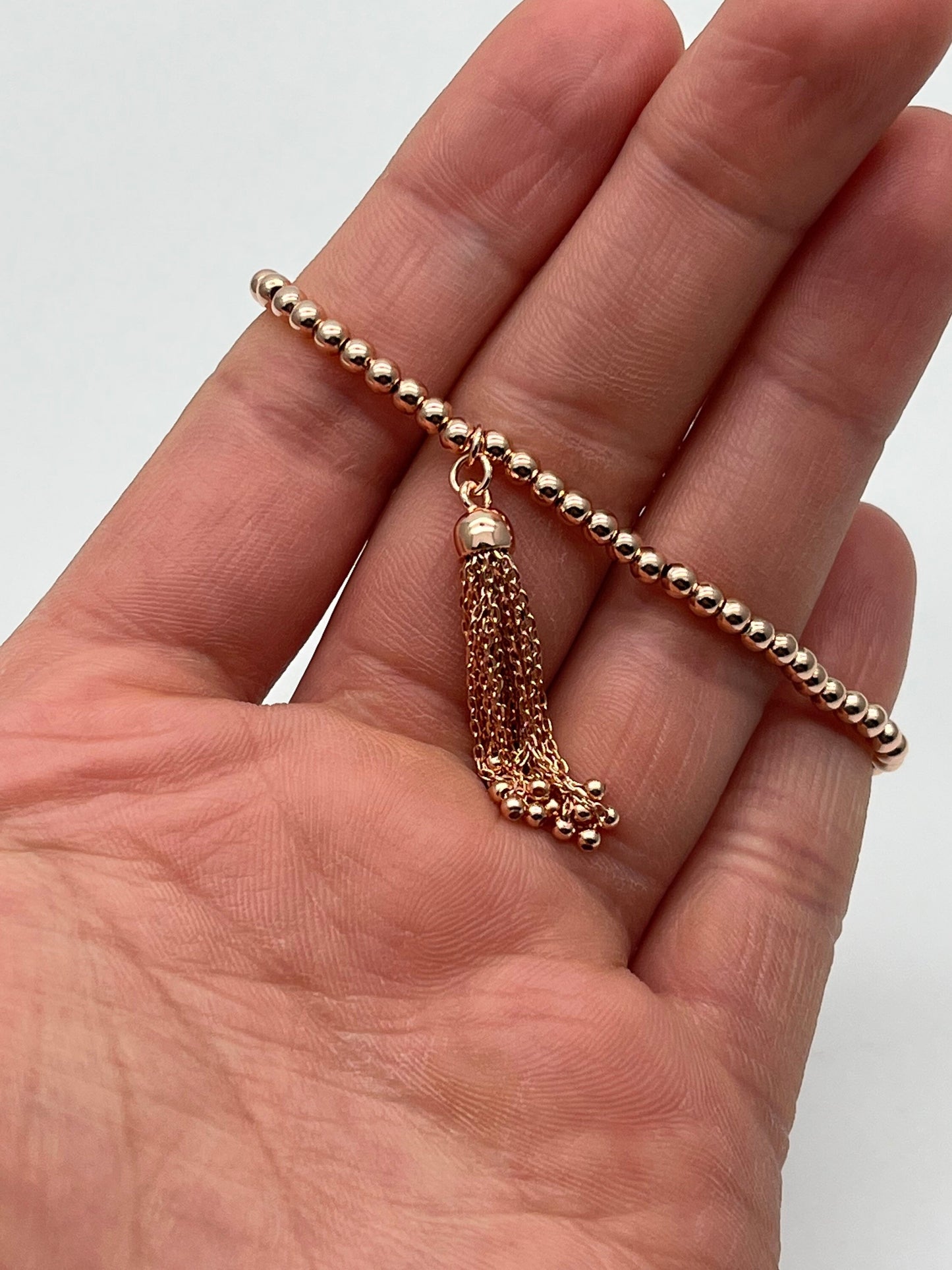 NEW 925 Silver Rose Gold Plated Bracelet For Women (Please Read Description)