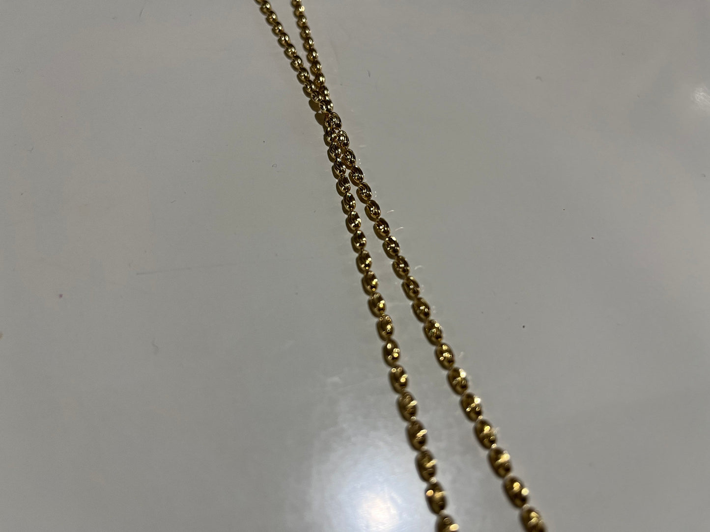 NEW 925 Silver Gold Plated Necklace For Women (Please Read Description)