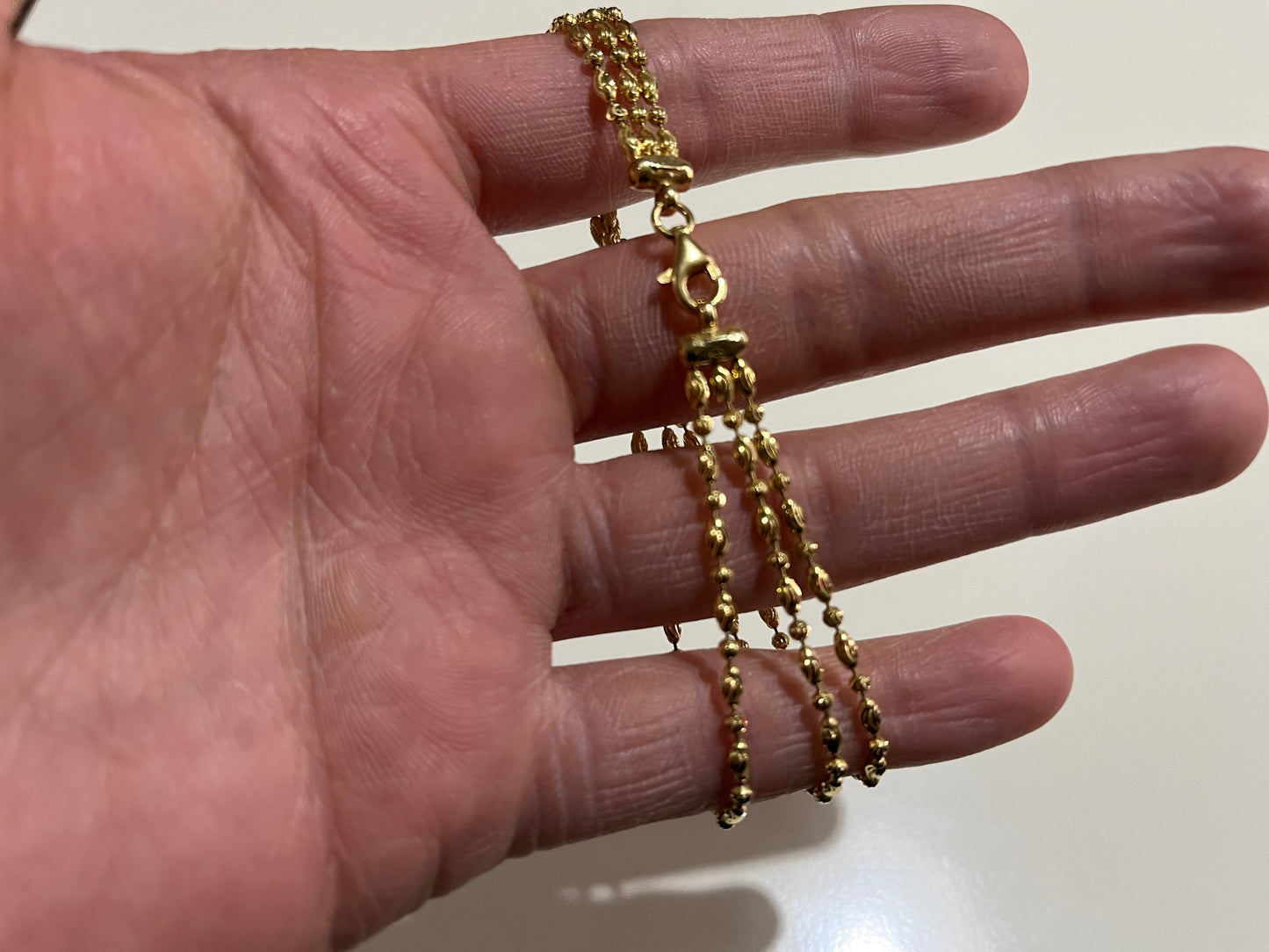 NEW 925 Silver Gold Plated Bracelet For Women (Please Read Description)
