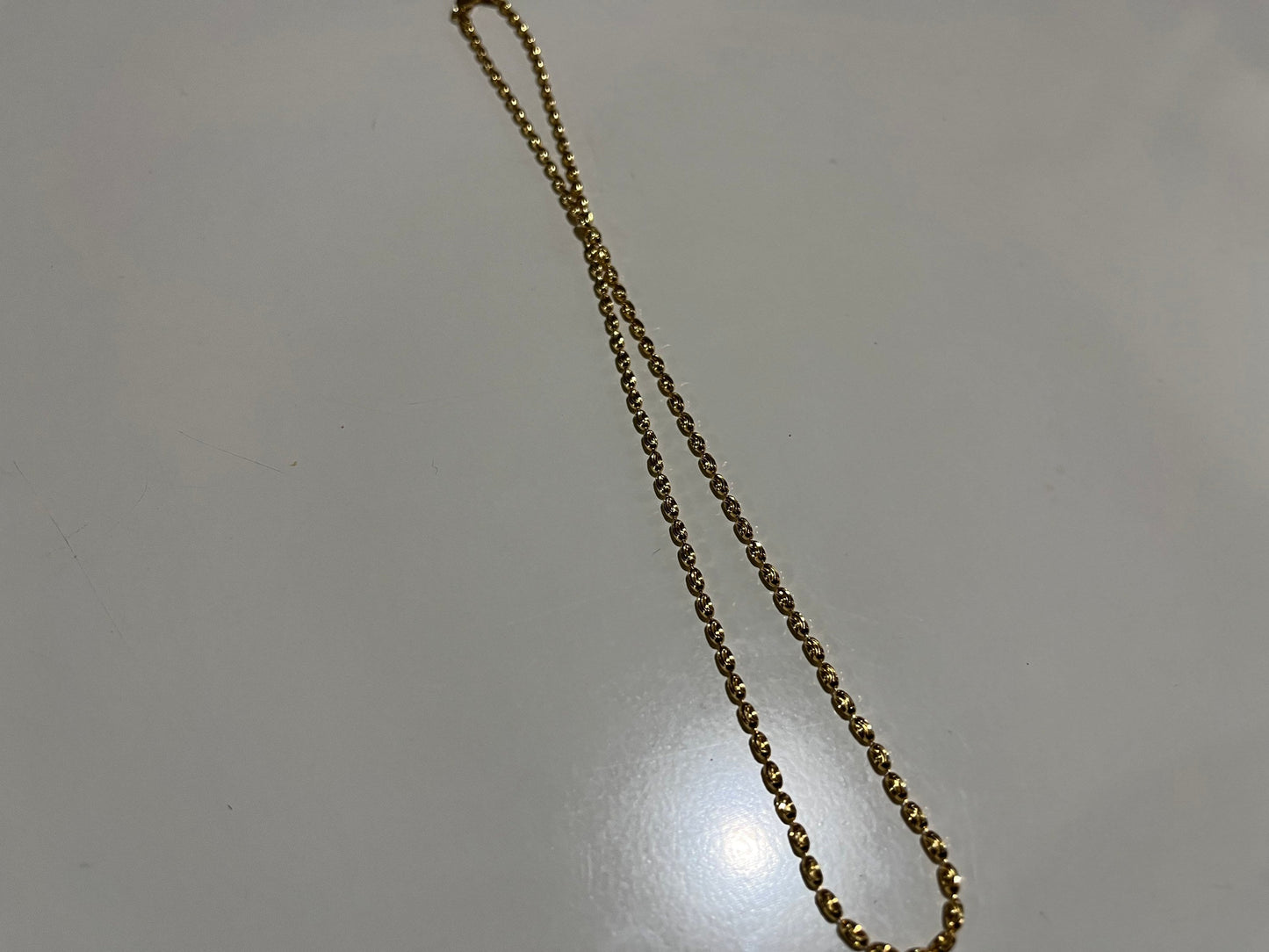 NEW 925 Silver Gold Plated Necklace For Women (Please Read Description)