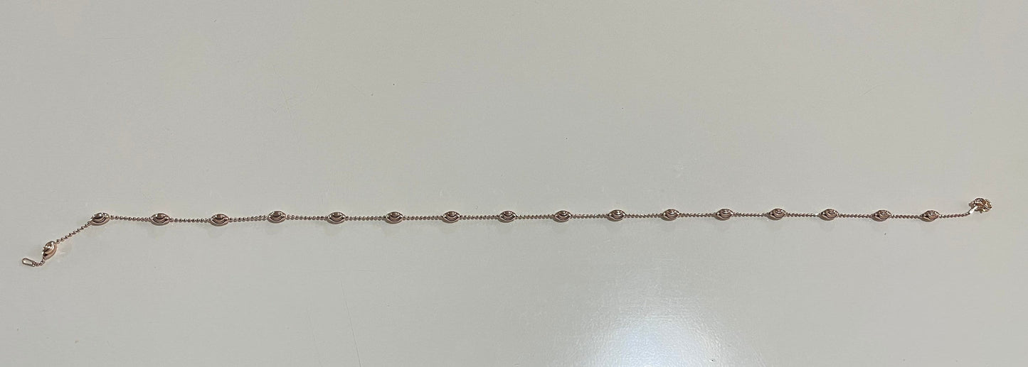 NEW 925 Silver Rose Gold Plated Necklace For Women (Please Read Description)