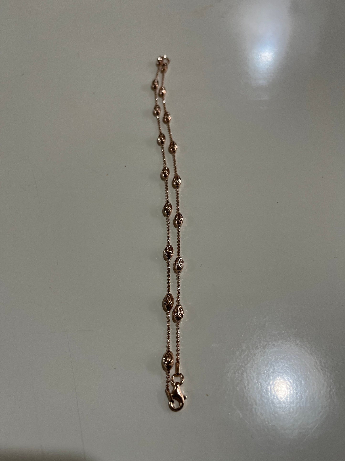 NEW 925 Silver Rose Gold Plated Necklace For Women (Please Read Description)