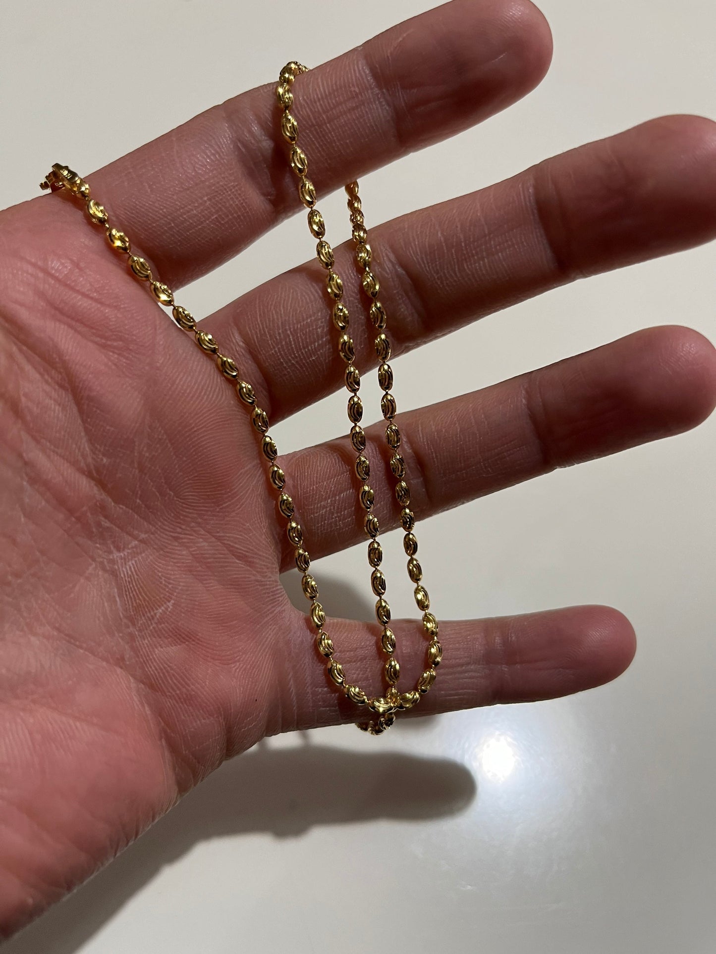 NEW 925 Silver Gold Plated Necklace For Women (Please Read Description)