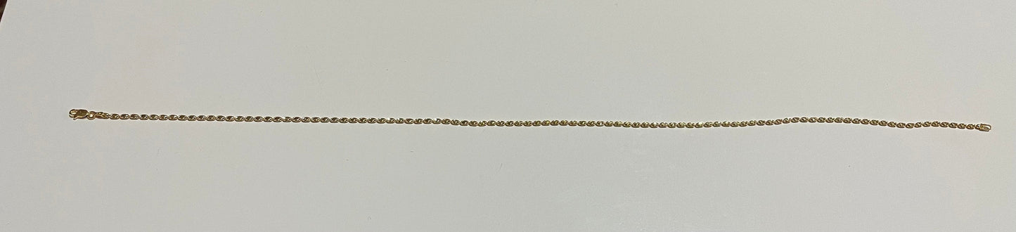 NEW 925 Silver Gold Plated Necklace For Women (Please Read Description)