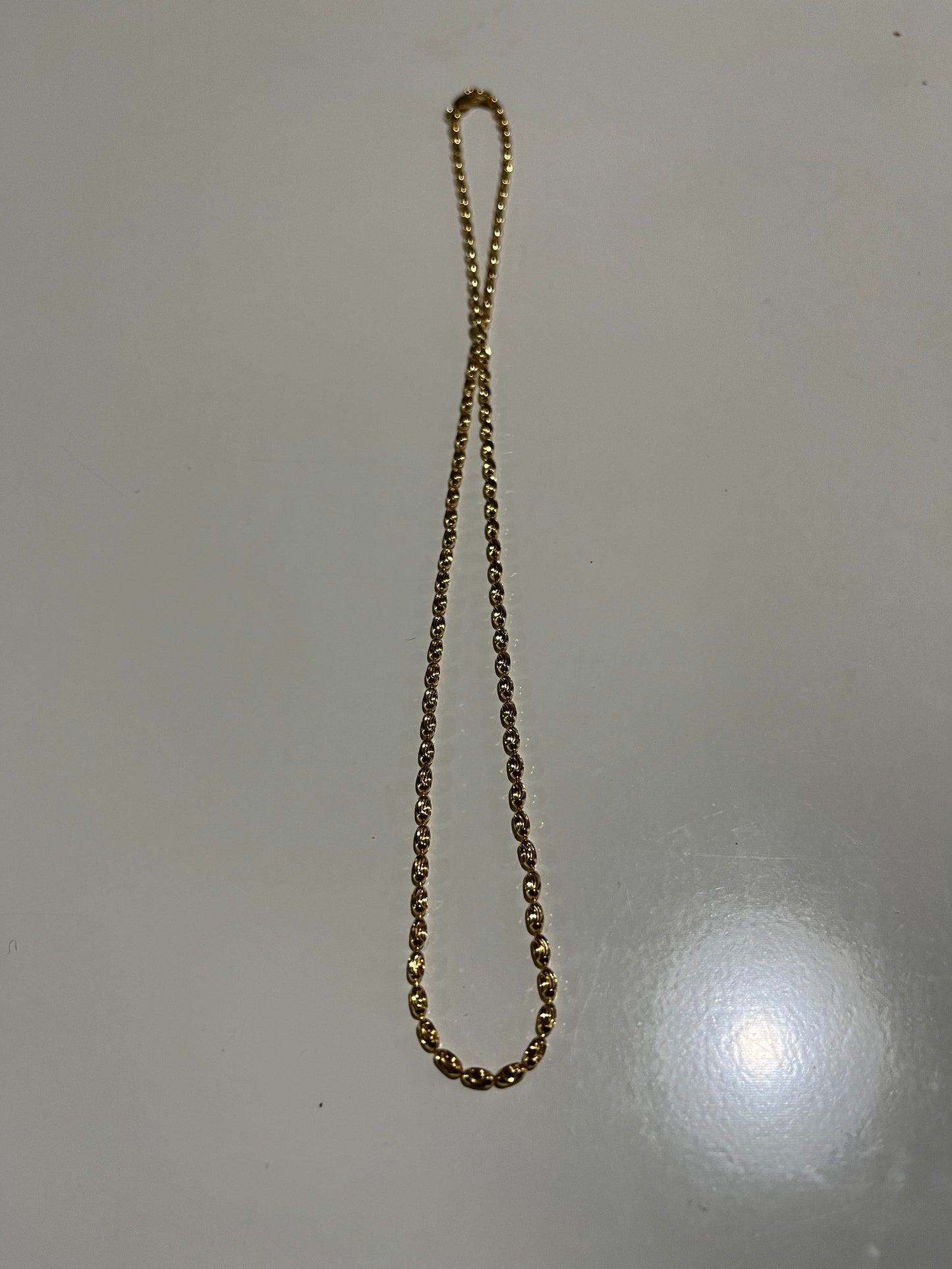 NEW 925 Silver Gold Plated Necklace For Women (Please Read Description)