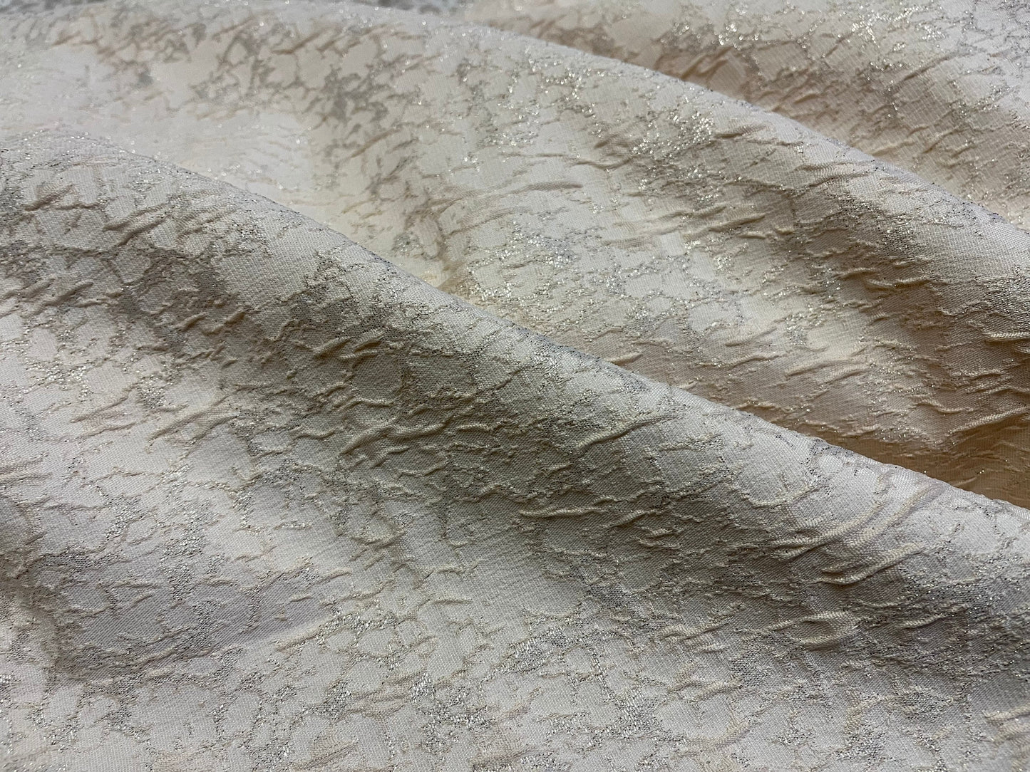 NEW High Class Brocade Cloque Lurex Fabric