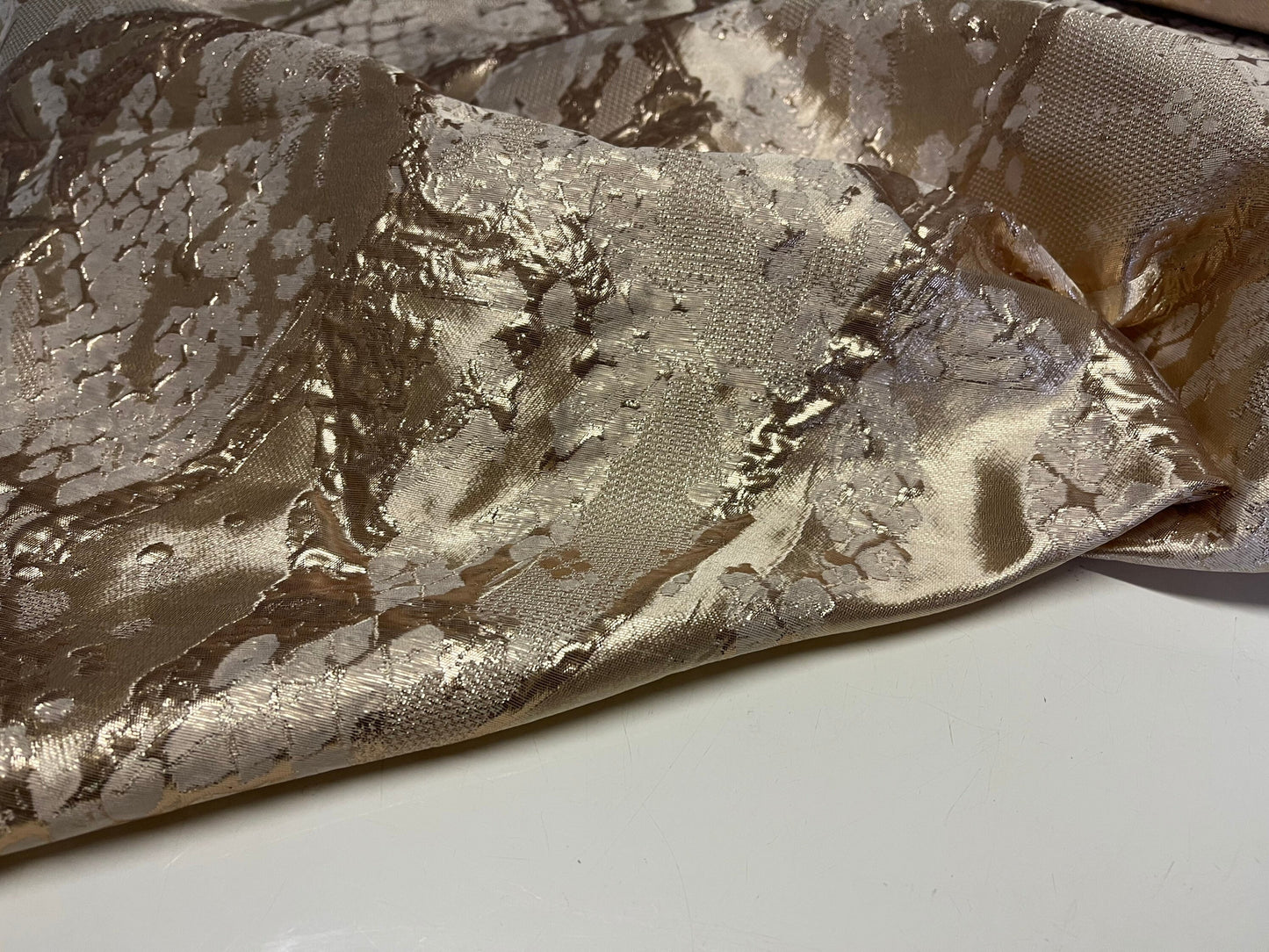 NEW High Class Brocade Cloque Lurex Fabric