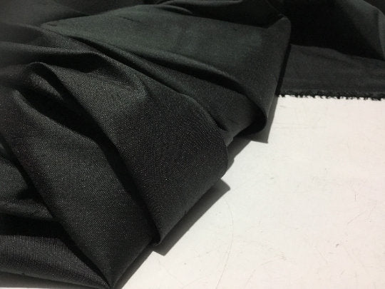 NEW High Class Very Dark Green Stretch Silk Slub Dupion Fabric