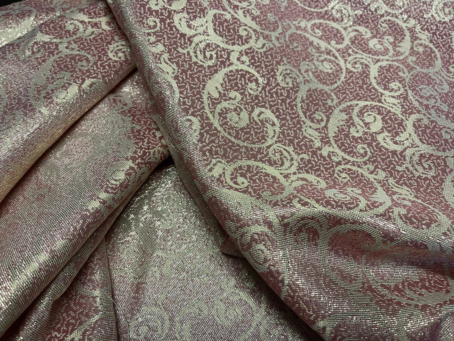 NEW High Class Jacquard Brocade Lurex Fabric