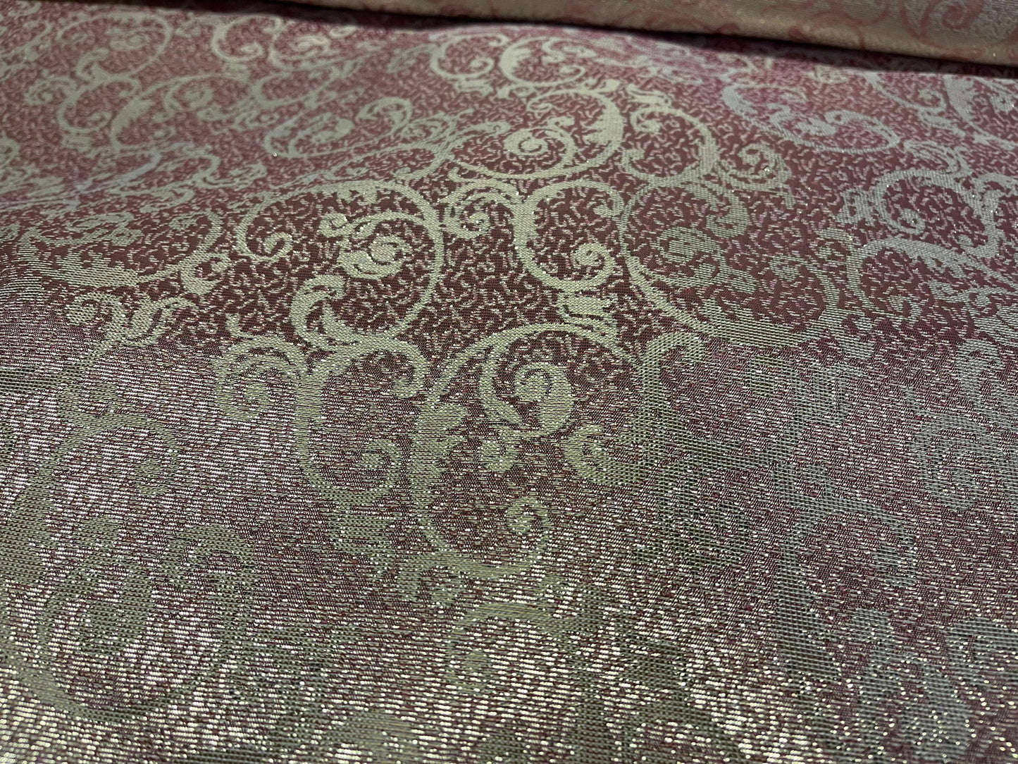NEW High Class Jacquard Brocade Lurex Fabric