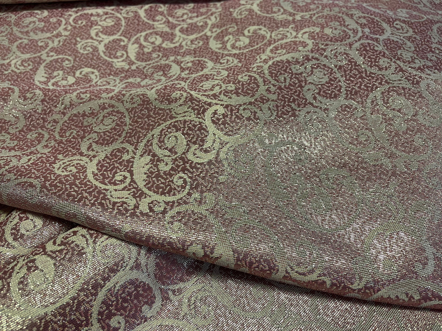 NEW High Class Jacquard Brocade Lurex Fabric