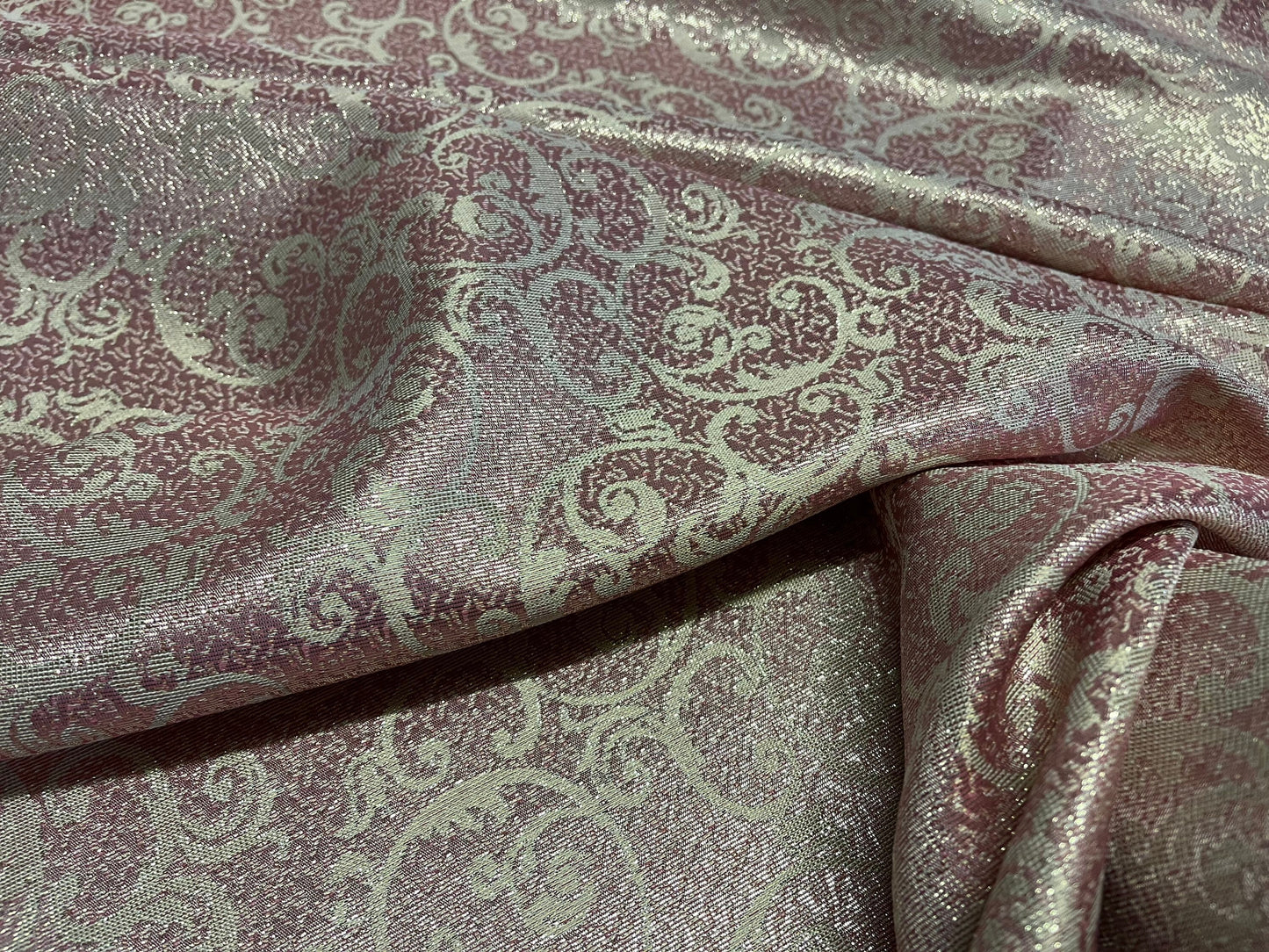 NEW High Class Jacquard Brocade Lurex Fabric