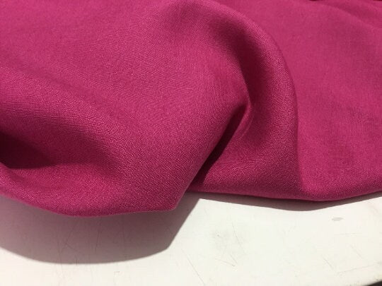 NEW High Class Pink 100% Linen Fabric