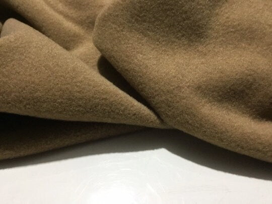 NEW Haute Camel Wool Cashmere Fabric