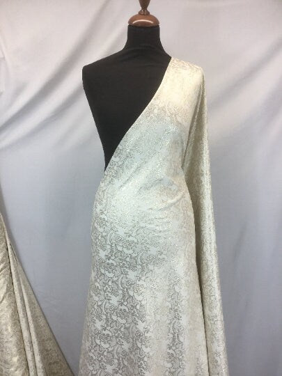 NEW High Class jacquard Brocade Gold Lurex Fabric