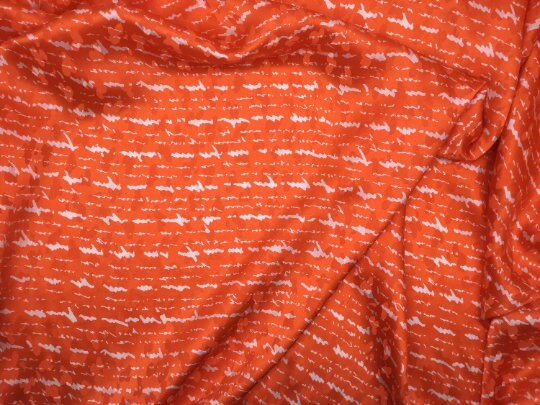 NEW 100% Pure Silk Satin Jacquard Fabric
