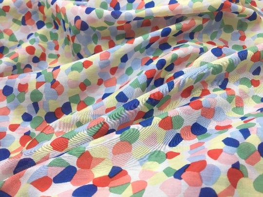 NEW Cotton Voile Silk Multicoloured Print Fabric