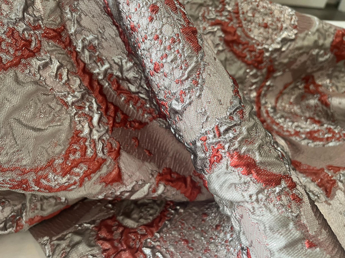 NEW High Class Brocade Cloque Lurex Fabric