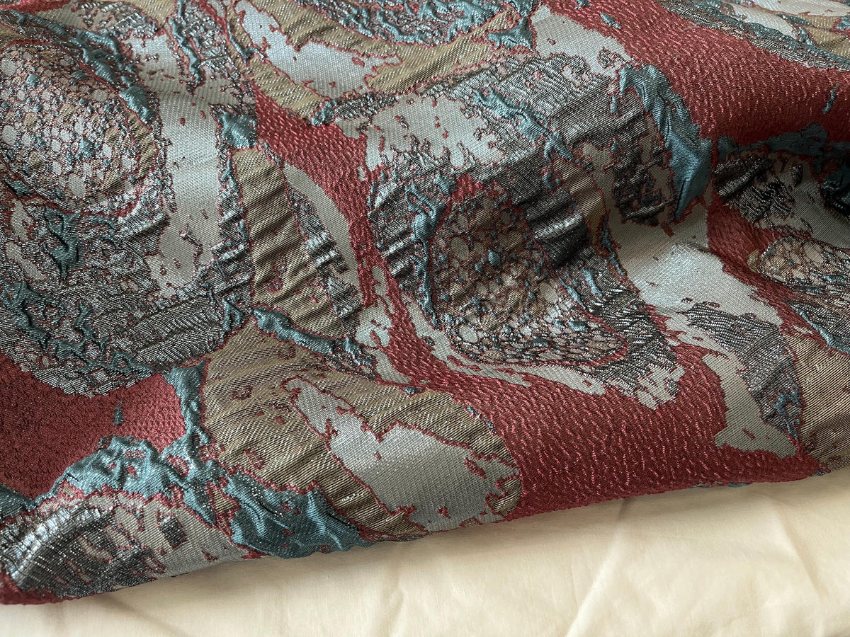 NEW High Class Brocade Cloque Lurex Fabric