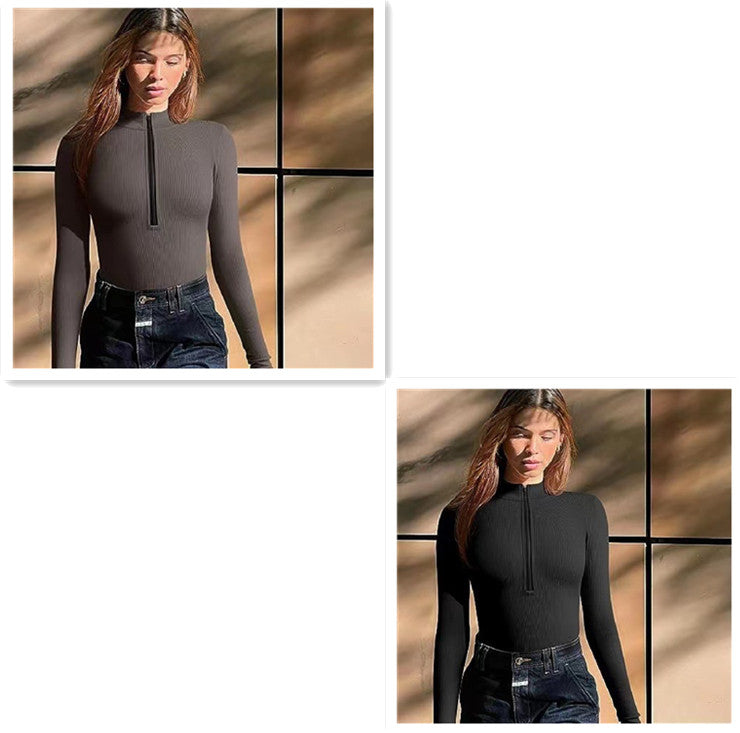 Women’s Long Sleeve Seamless Slimming Jumpsuit | Full Body Shapewear Bodysuit | Tummy Control & Butt Lift Romper + 🚚 Free Worldwide Shipping 🎉 Extra 30% OFF at Checkout