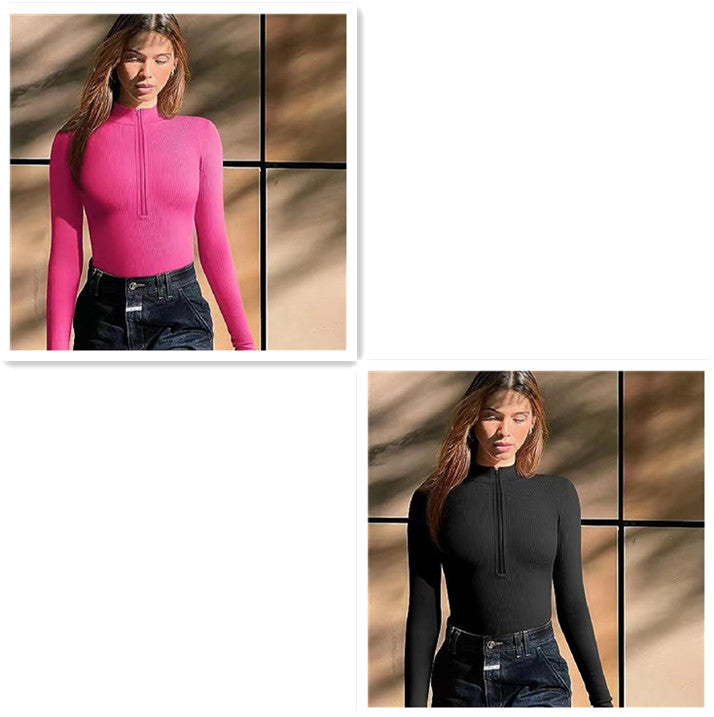 Women’s Long Sleeve Seamless Slimming Jumpsuit | Full Body Shapewear Bodysuit | Tummy Control & Butt Lift Romper + 🚚 Free Worldwide Shipping 🎉 Extra 30% OFF at Checkout