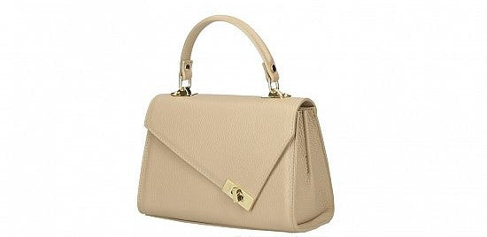 Penelope Genuine Italian Leather Handbag – Made in Italy Luxury Women’s Leather Purse + Removable Strap