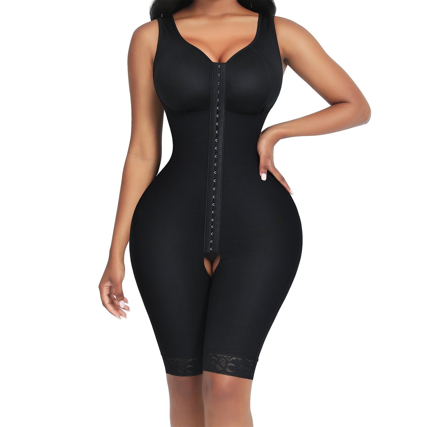 Seamless Open Crotch Full Body Shapewear for Women – Tummy Control Waist Trainer Bodysuit & Butt Lifting Shaper / 🚚 Free Worldwide Shipping 🎉 Extra 30% OFF at Checkout