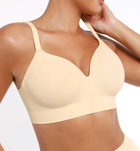 Seamless Wireless Bra for Women – Comfortable Shapewear Support Bra | Soft Nylon No-Wire Everyday Bra / ✨ FREE Worldwide Shipping 🎉 Extra 30% OFF at Checkout
