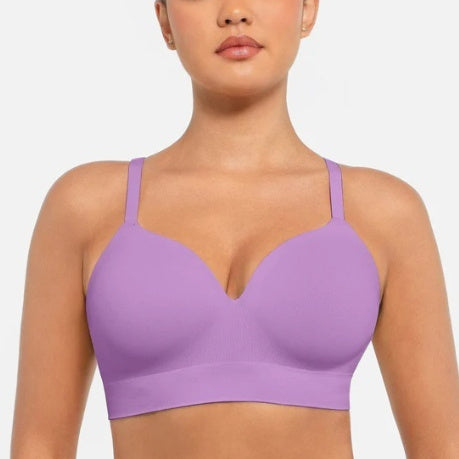 Seamless Wireless Bra for Women – Comfortable Shapewear Support Bra | Soft Nylon No-Wire Everyday Bra / ✨ FREE Worldwide Shipping 🎉 Extra 30% OFF at Checkout