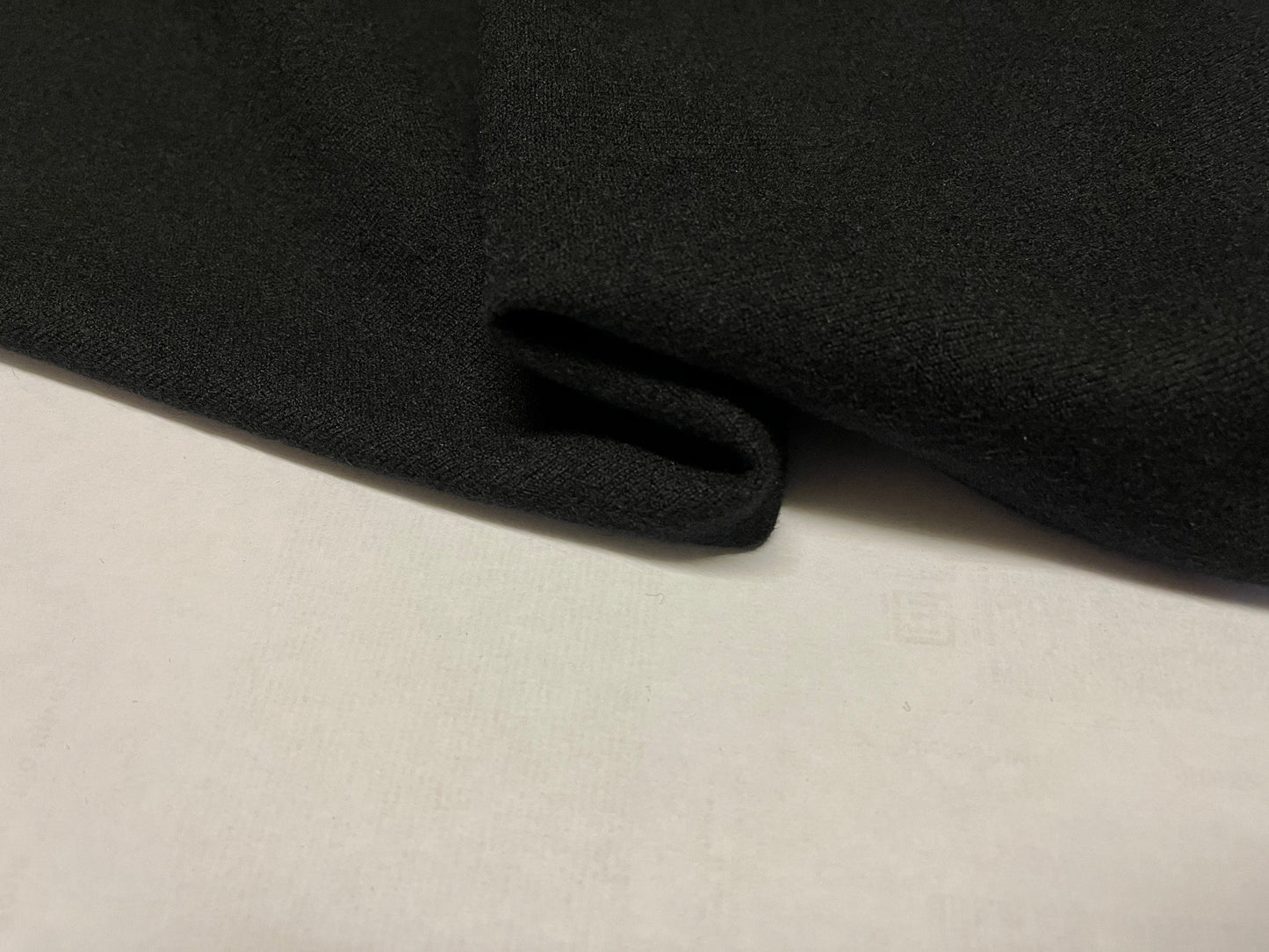 NEW High Class Black 100% Wool Fabric