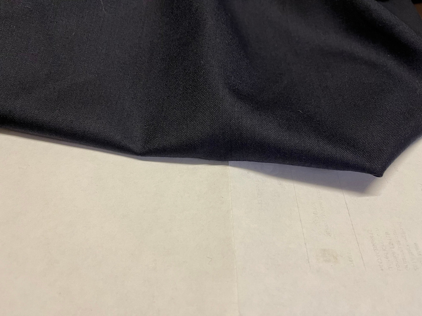 NEW High Class Navy Superfine All Wool Made In Huddersfield England Suiting Fabric