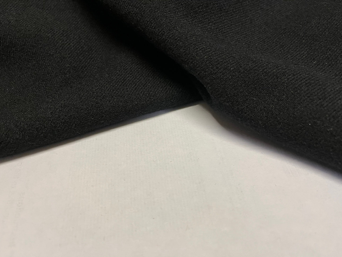 NEW High Class Black 100% Wool Fabric