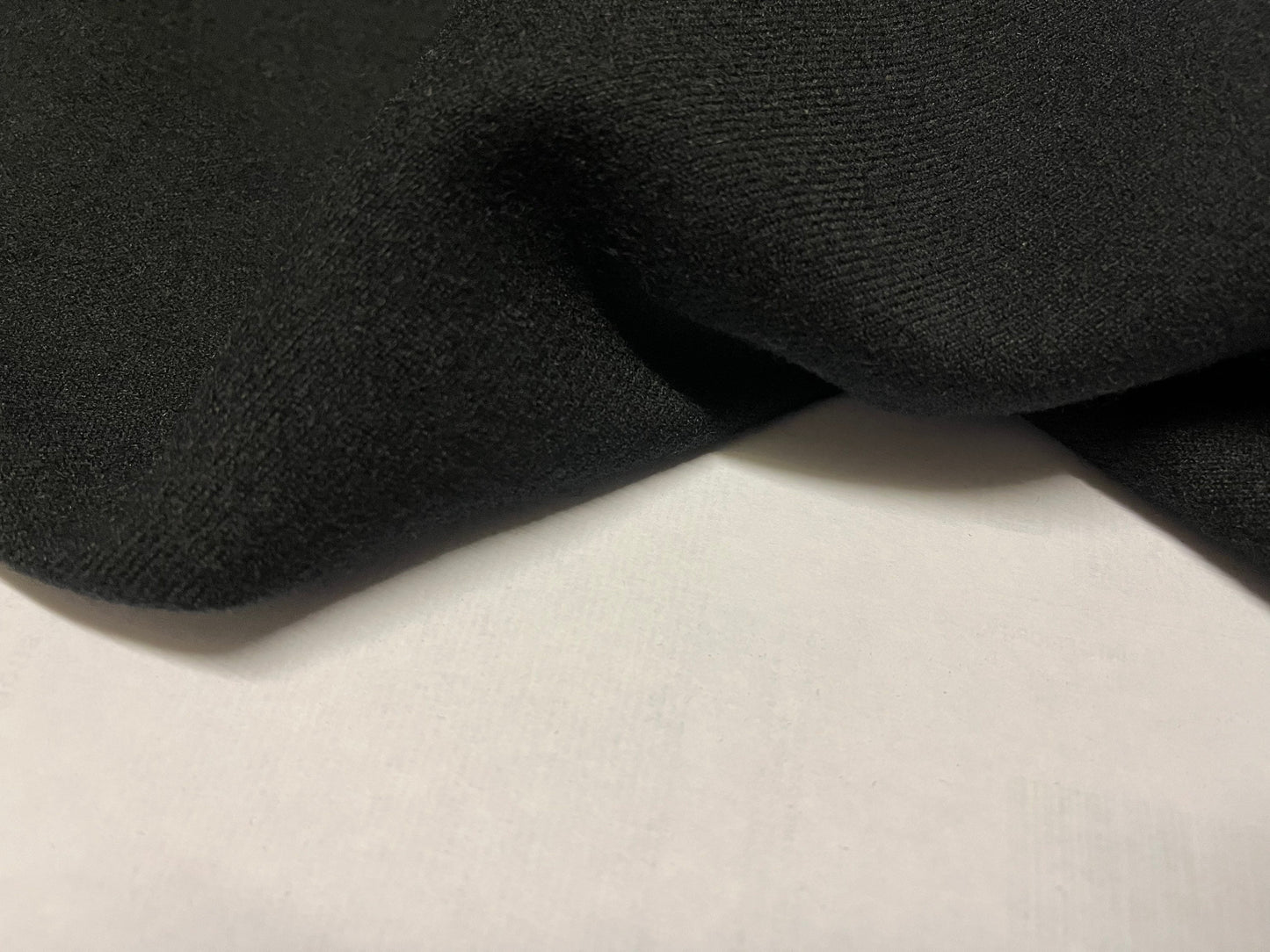 NEW High Class Black 100% Wool Fabric