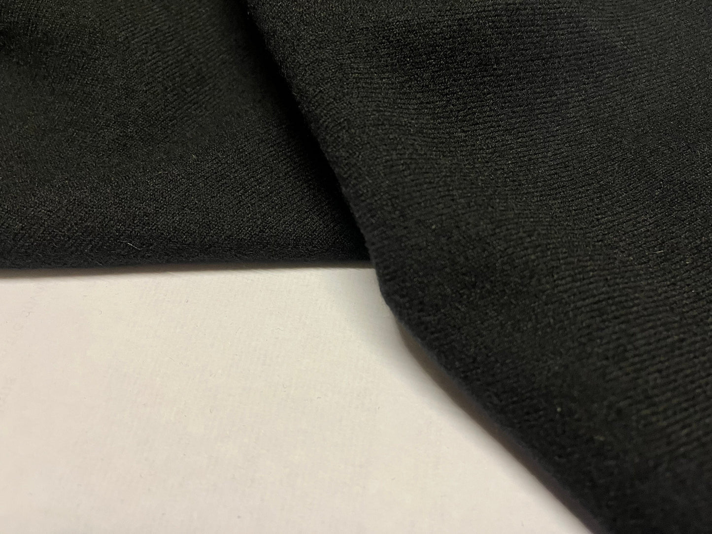 NEW High Class Black 100% Wool Fabric