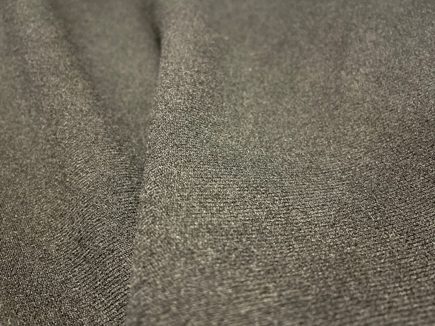 NEW High Class Black 100% Wool Fabric