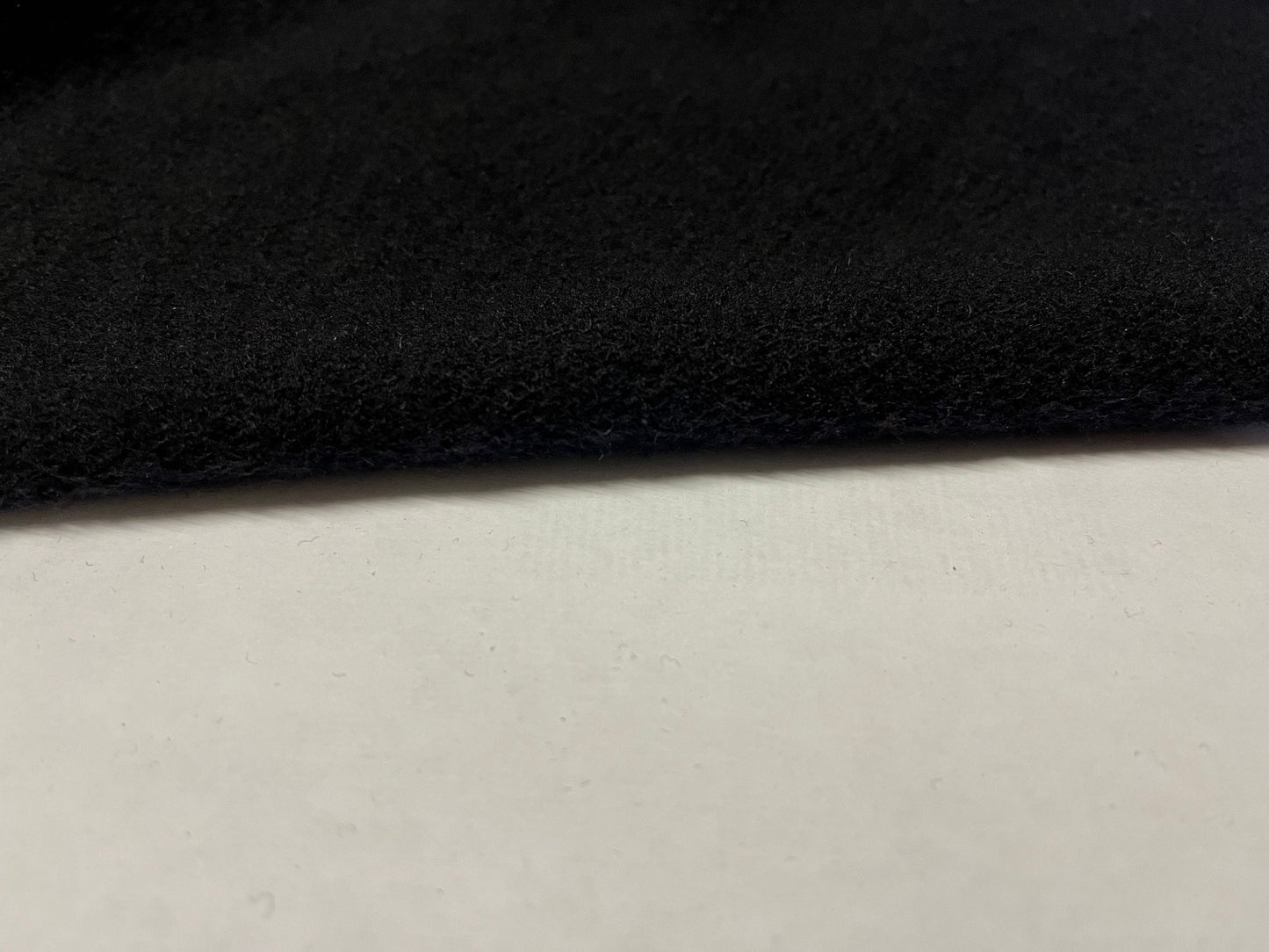 NEW High Class Herringbone Navy 100% Wool Fabric