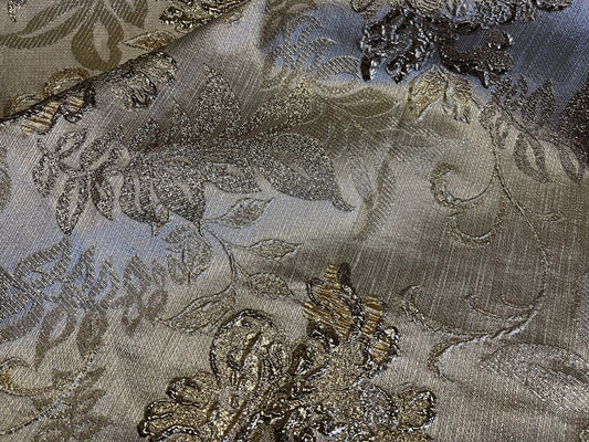 NEW High Class Brocade Cloque Lurex Fabric