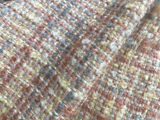 NEW Haute Designer Tweed Boucle Fabric