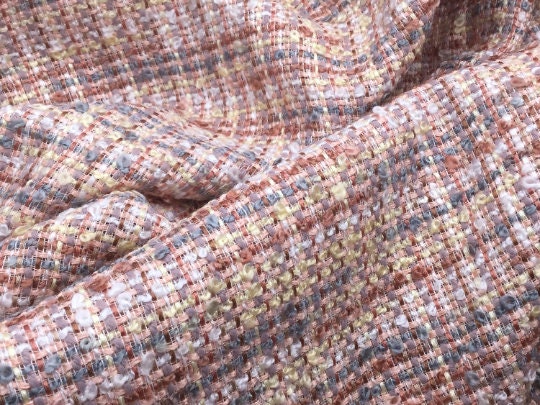 NEW Haute Designer Tweed Boucle Fabric