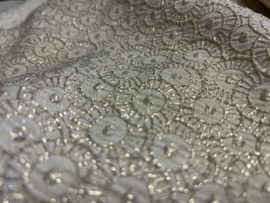 NEW High Class Brocade Cloque Lurex Fabric