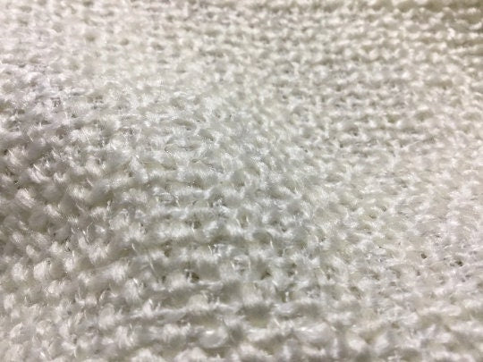 NEW High Class Ivory Cream Tweed Boucle Fabric