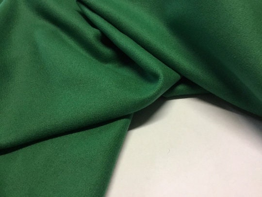 NEW High Class Green Wool Fabric