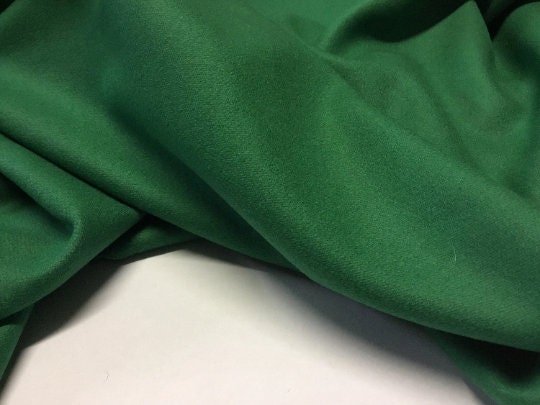 NEW High Class Green Wool Fabric