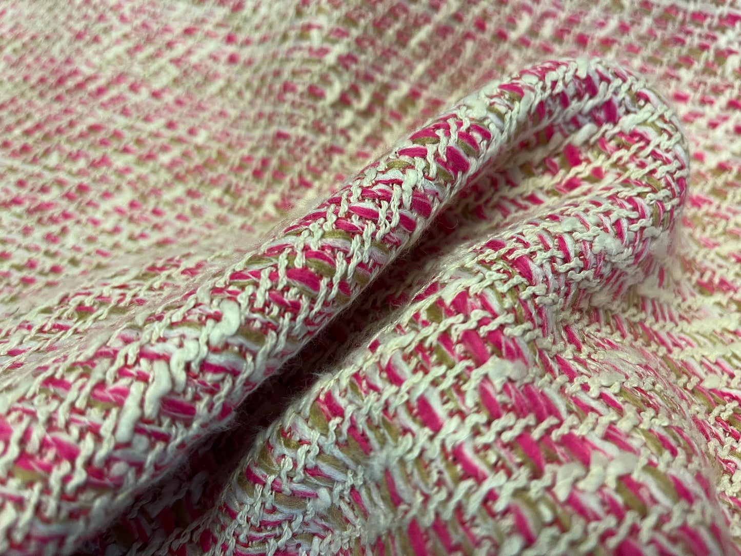 NEW High Class Tweed Boucle Fabric