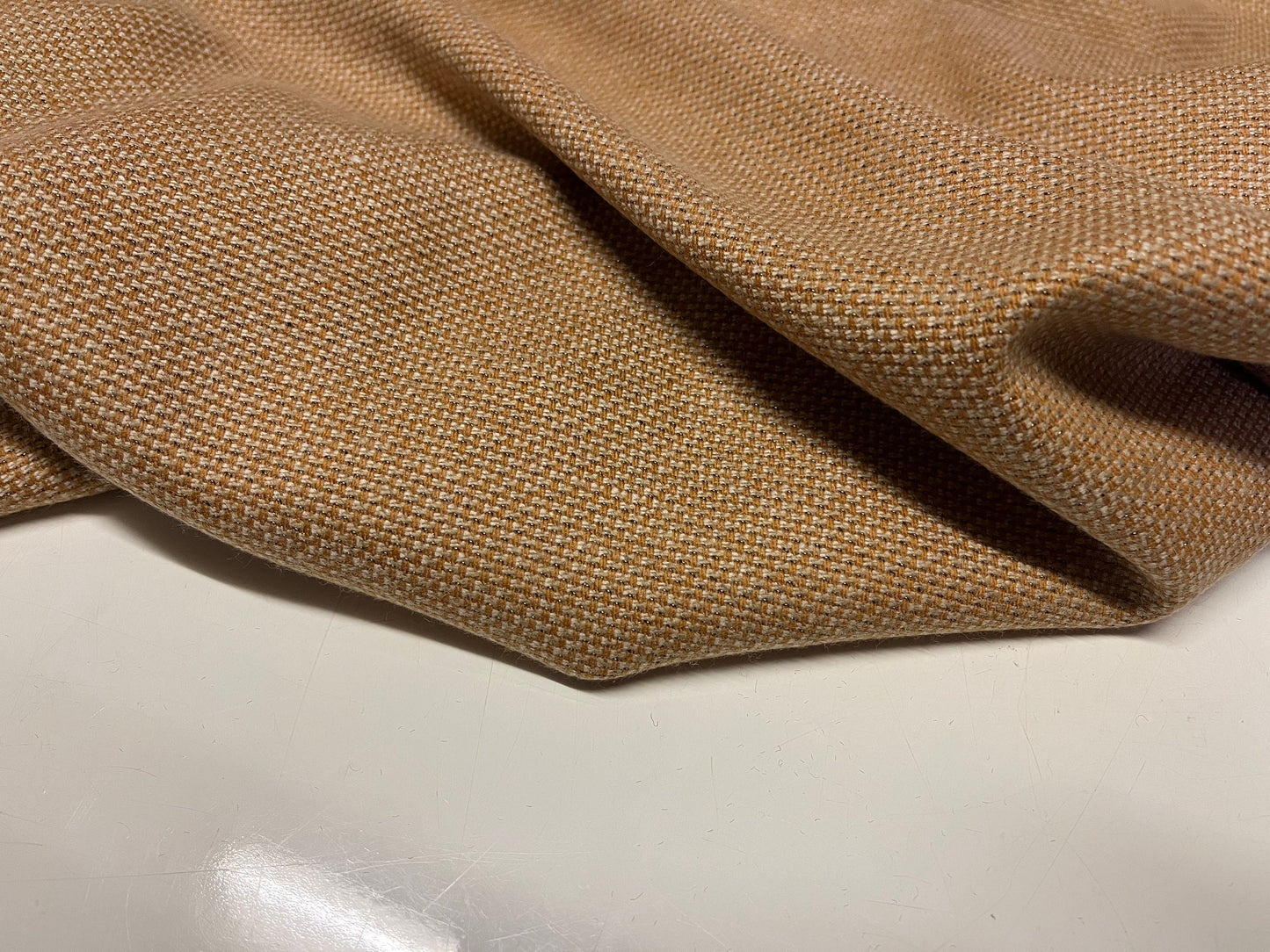 NEW High Class Cashmere Wool Lurex Fabric