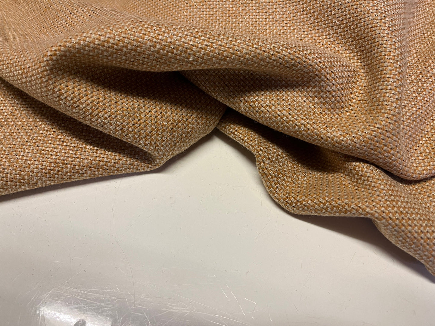 NEW High Class Cashmere Wool Lurex Fabric