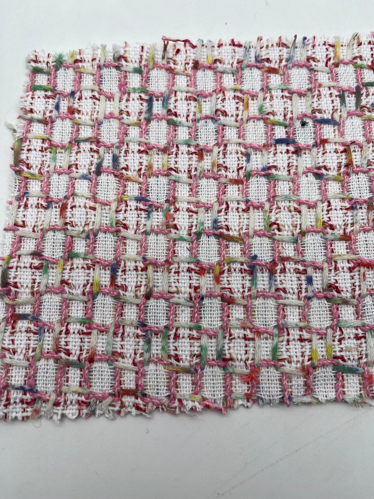 NEW High Class Couture Tweed Boucle Check Fabric (Read Description)