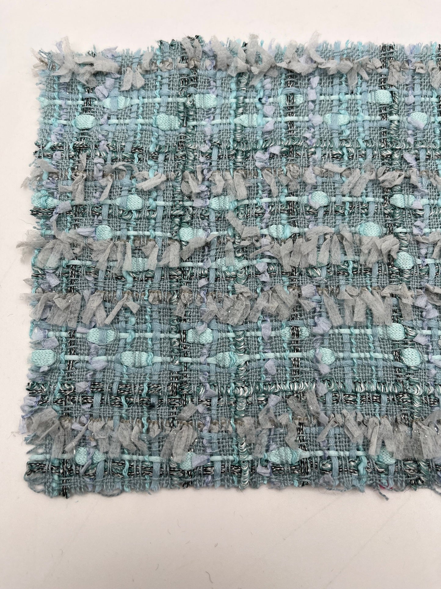 NEW High Class Linen Couture Tweed Boucle Fabric (Read Description) (SOLD OUT)